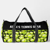 Sac De Sport Ajouter un nom Texte, Alex's Tennis Gear (Recto)