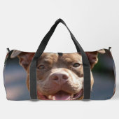 Sac De Sport Ajouter une Personnaliser photo Pit Bull (Verso)