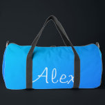 Sac De Sport Allant Aqua<br><div class="desc">Cet élégant duffel est parfait pour toutes les occasions,  de l'école au shopping. Son intérieur spacieux et sa conception durable en font un choix pratique pour transporter tous vos biens essentiels tout en ajoutant une pop de couleur à votre tenue.</div>