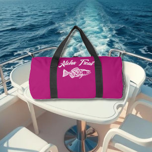 Sac De Sport Aloha Trout-Hawaiian rose