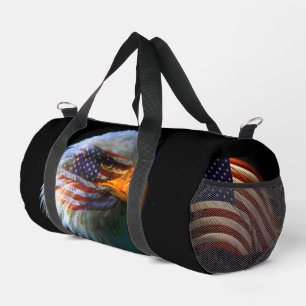 Sac De Sport American Flag Bald Eagle Politique