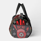 Sac De Sport Amérindiens MMIW Red et Black Powwow (Droite)