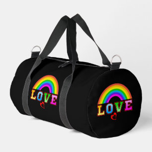 Sac De Sport Amour Arc-en-ciel Coloré Rouge Cœur