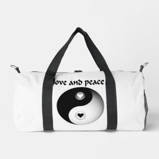Sac De Sport Amour et Paix (Recto)