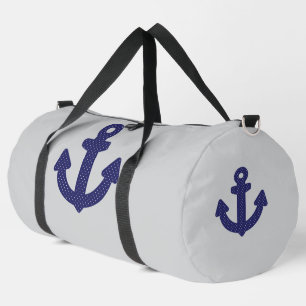 Sac De Sport Ancre bleue Voyage sportif gris Lt