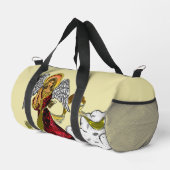 Sac De Sport Ange céleste de la lumière (Coin droit)