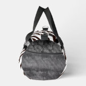 Sac De Sport Animal print zebra black and white  (Droite)