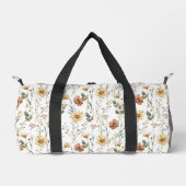 Sac De Sport Aquarelle Fleur de Boho (Recto)