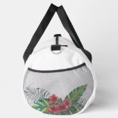 Sac De Sport Aquarelle Fleurs tropicales Flamant rose personnal (Droite)