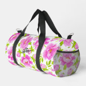 Sac De Sport Aquarelle pivoines florales (Coin droit)