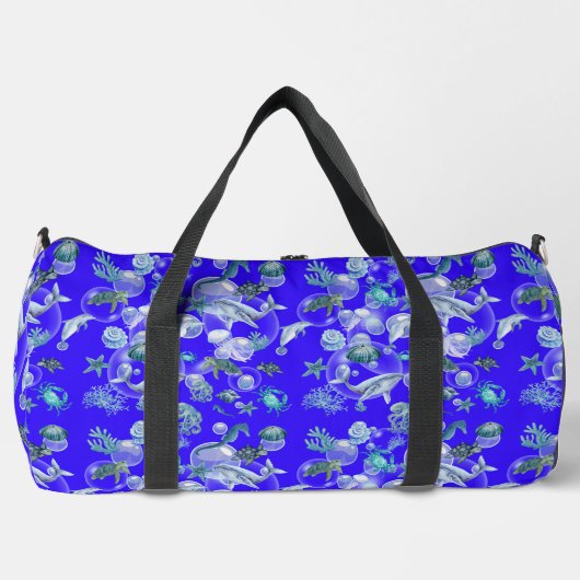 Sac De Sport Aquarelle sous la mer (Recto)