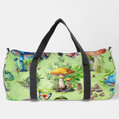 Sac De Sport Aquarelle Whimsical Mushroom Garden (Verso)