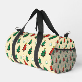Sac De Sport Arbre de Noël avec le dessus étoilé sans couture m
