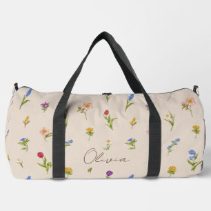 Sac De Sport Arc-en-ciel floral Boho