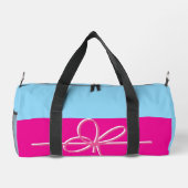 Sac De Sport Arc sur petit rose (Verso)