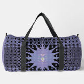 Sac De Sport Art abstrait espace violet fractal (Recto)