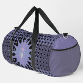 Sac De Sport Art abstrait espace violet fractal (Coin droit)