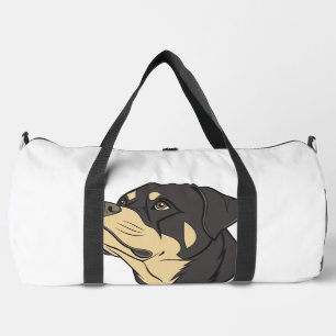Sac De Sport Art de chien Rottweiler