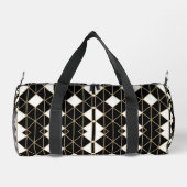 Sac De Sport Art Deco Black and Gold Geometric luxury (Verso)