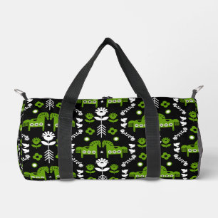 Sac De Sport Art populaire de cheval scandinave