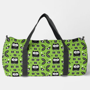 Sac De Sport Art populaire de Chouette scandinave
