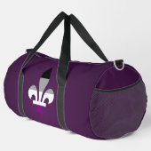 Sac De Sport Asexuality pride fleur-de-lis  (Coin droit)