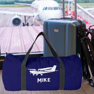 Sac De Sport Avion cool Cessna, Simple, Bleu, Aviation