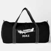 Sac De Sport Avion cool Cessna, Simple, Bleu, Aviation (Recto)