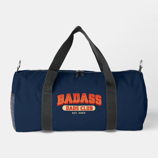 Sac De Sport Badass Papa Club Retro Cool Amusant tendance (Verso)