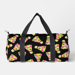 Sac De Sport Badminton Shuttlecock Art motif coloré cadeau