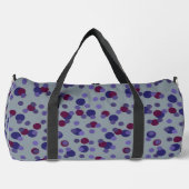 Sac De Sport Baies, points violets et violets (Recto)