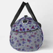 Sac De Sport Baies, points violets et violets (Droite)