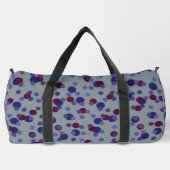 Sac De Sport Baies, points violets et violets (Verso)