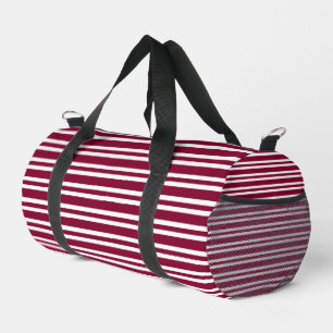 Sac De Sport Bande dessinée sans couture de petites rayures bla