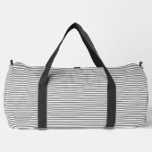 Sac De Sport Bandes grises et blanches (Recto)