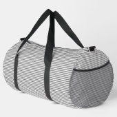 Sac De Sport Bandes grises et blanches (Coin droit)