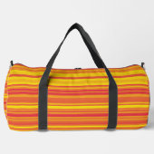 Sac De Sport Bandes larges orange rouge jaune (Recto)