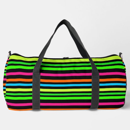 Sac De Sport Bandes néon (Recto)