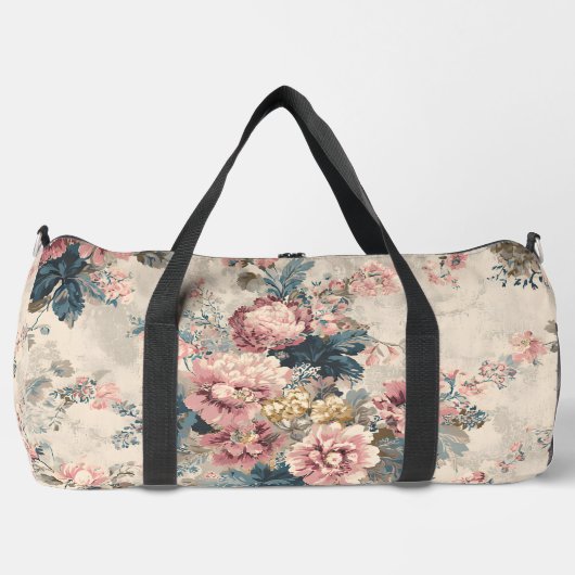 Sac De Sport Baroque Bloom Floral Tapestry (Recto)