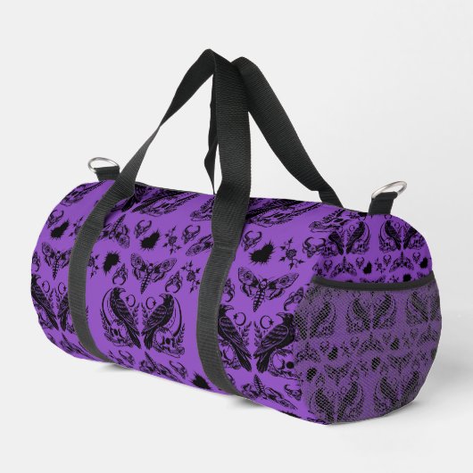 Sac De Sport Baroque Gothic Pattern (Coin droit)