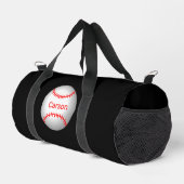 Sac De Sport Baseball personnalisé avec points rouges (Coin droit)