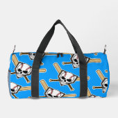 Sac De Sport Baseball Til Death Pattern Blue Screwball Graphics (Verso)