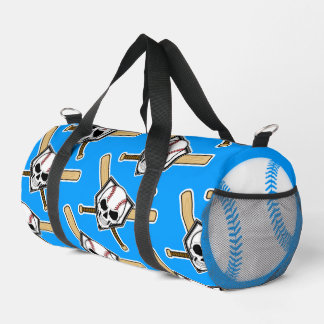 Sac De Sport Baseball Til Death Pattern Blue Screwball Graphics