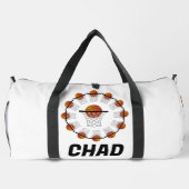 Sac De Sport Basket-ball du Personalized (Verso)