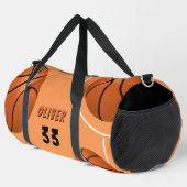 Sac De Sport Basket Ball Fun Sports Player Nom (Coin droit)