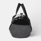 Sac De Sport Basket-ball monogramme noir et blanc (Droite)