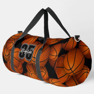 Sac De Sport basket-ball motif nom du joueur numéro de maillot