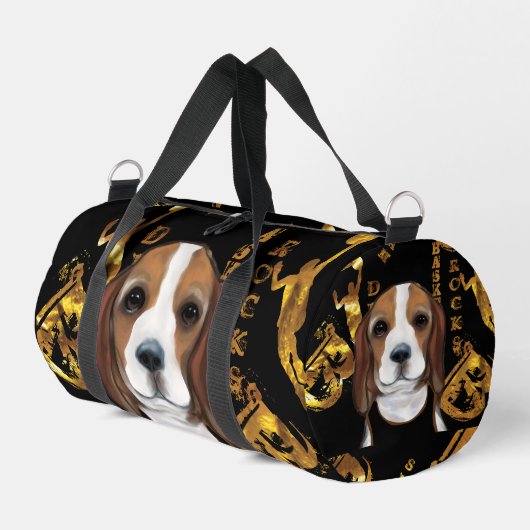 Sac De Sport Beagle  (Coin gauche)