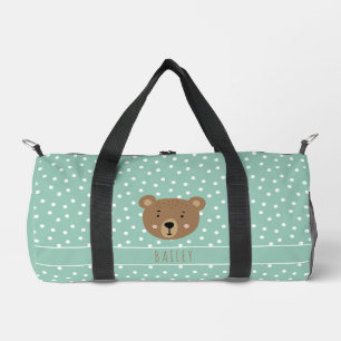 Sac De Sport Beau bébé ours bleu moderne