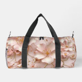 Sac De Sport Beau Pastel Rose Doux Floral (Verso)